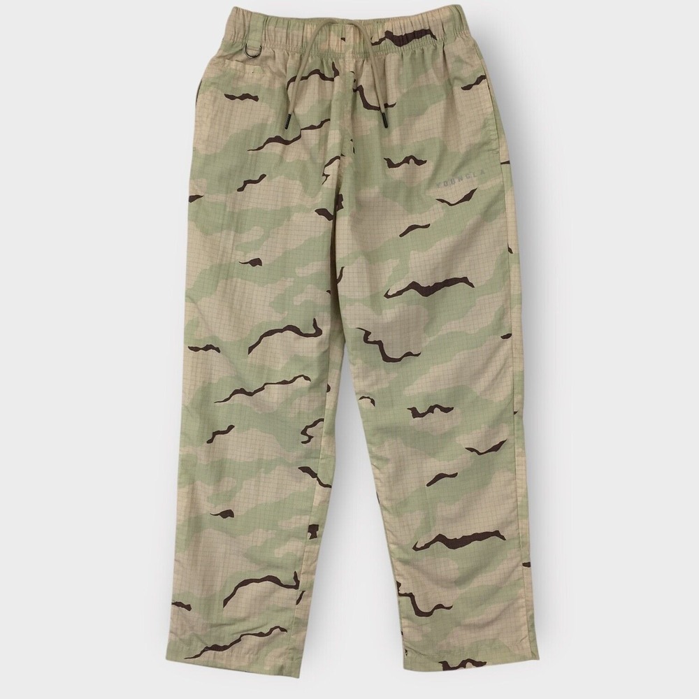 YoungLA Off The Grid Mesh‎ Lined Camo Jogger Pants Mens Size Small #201